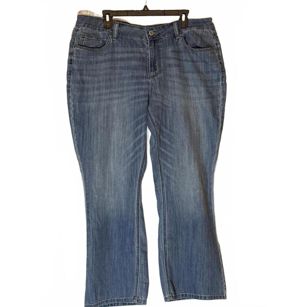 Maurices Women's Blue Denim Jeans Size 20W Short